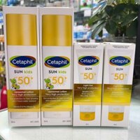 kem chống nắng trẻ em Cetaphil sun kids SPF 50+ 150ml - dành cho da nhạy cảm (Pháp)