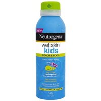 Kem chống nắng trẻ em dạng xịt Neutrogena Wet Skin Kids Sunscreen Spray SPF 30+