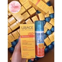 Kem chống nắng Uriage Bariesun Creme SPF50 kèm xịt khoáng Uriage 50ml