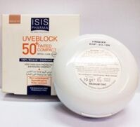 Kem Chống Nắng UVEBLOCK High Protection Tinted Compact SPF 50 - ISIS Pharma