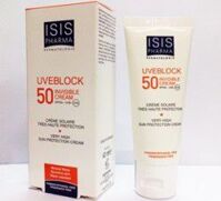 Kem Chống Năng UVEBLOCK SPF50 INVISIBLE - ISIS Pharma