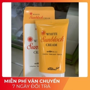 Kem chống nắng và dưỡng da Aroma Whitening UV Cream