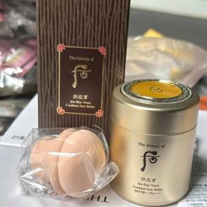 Kem chống nắng và hiệu chỉnh da tự nhiên - Jin Hae Yoon Cushion Sun Balm