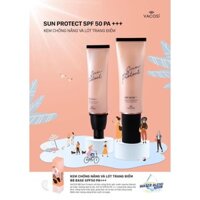 Kem chống nắng và lót trang điểm BB VACOSI SPF50 PA+++