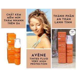 Kem chống nắng và trang điểm bảo vệ tối đa Avène Very High Protection Tinted Cream SPF50+ 50ml