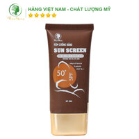Kem chống nắng vật lý, dưỡng ẩm da và bảo vệ da suốt 8h Wonmom 50 ml