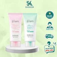 Kem Chống Nắng Vật Lý, Hoá Học Nâng Tone, Kiềm Dầu Make P:rem UV Defense Me SPF50+ PA++++