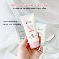 Kem Chống Nắng Vật Lý, Hoá Học Nâng Tone, Kiềm Dầu Make P:rem UV Defense Me SPF50+ PA++++ 50ML