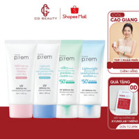 Kem Chống Nắng Vật Lý Hoá Học Nâng Tone Kiềm Dầu Make P:rem UV Defense Me SPF50+ PA++++ 50ml