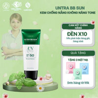 KEM CHỐNG NẮNG VẬT LÝ KHÔNG NÂNG TONE DA LURCOS ULTRA BB SUN CHỐNG BỤI MỊN FPS 50+ 60g