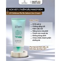 Kem chống nắng vật lý kiềm dầu MAKEPREM UV DEFENSE ME NO SEBUM SUN CREAM