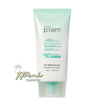 Kem chống nắng vật lý kiềm dầu Make prem UV Defense Me No Sebum Sun Cream 40ml