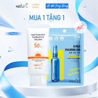 Kem chống nắng vật lý Medic S (50ml) SPF50+ chống tia UV ngăn ngừa nám và lão hóa da