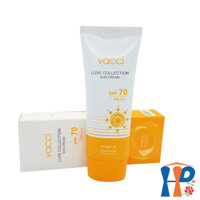 Kem chống nắng vật lý nâng tông da VACCI Luxe Collection Sun Cream SPF70 PA+++ 70ml | Hani Peni