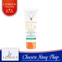 Kem Chống Nắng Vichy Capital Soleil Mattifying 3in1 SPF50 50ml (Xanh) - Le Mien- Hàng Pháp