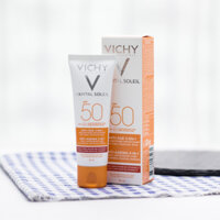 Kem Chống Nắng Vichy Capital Soleil Anti-Ageing 3 in 1 SPF50+ 50ml