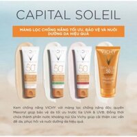 Kem chống nắng Vichy Capital Soleil 3in1 SPF50+ 50ml FC