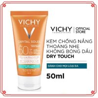 Kem chống nắng Vichy Capital Soliel SPF50 Cream Cho Da Hỗn Hợp Và Da Dầu 50ml mới