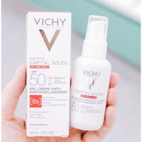 Kem chống nắng Vichy Capital soleil Anti photo-ageing gel cream B3 SPF 50