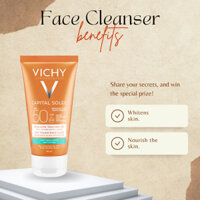 Kem chống nắng Vichy Capital Soleil SPF50 Cream/ Emulsion Toucher Sec Anti 50ml