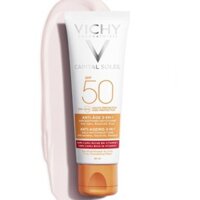 Kem Chống Nắng Vichy Chống Lão Hóa 50ml Ideal Soleil Anti-Aging SPF50 UVA + UVB