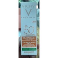 KEM CHỐNG NẮNG Vichy CHỐNG Ô NHIỄM VÀ BỤI MỊN HẰNG NGÀY SPF50+, CHỐNG TIA UVA & UVB CAPITAL SOLEIL