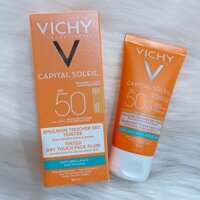 Kem chống nắng Vichy Ideal Soleil Mattifying Face Fluid Dry Touch SPF 50 UVA +UVB
