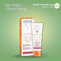 Kem chống nắng Vichy Ideal Soleil Anti-Aging SPF50+ 50ml