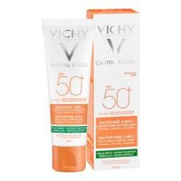 Kem Chống Nắng Vichy Kiềm Dầu SPF50+ Capital Soleil Mattifying 3in1 50ml