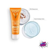 Kem Chống Nắng Vichy Ngăn Sạm Da, Giảm Thâm Nám SPF50 Ideal Soleil 3In1 Tinted Anti Dark Spot 50ml