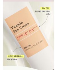 Kem chống nắng vitamin sun cream của Mamonde 50ml