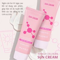 Kem Chống Nắng WANGJI COLLAGEN SUN CREAM SPF 50+ PA ++++ 50ml Hàn Quốc - Korean Store