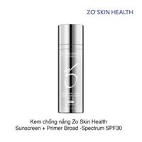 Kem chống nắng Zo Skin Health Sunscreen + Primer Broad -Spectrum SPF30 30ml