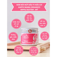 Kem chống nứt đầu ty Earth Mama Organic Nipple Butter 60ml - Hàng Mỹ