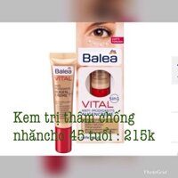 Kem chống quầng thâm, bọng mắt Balea vital