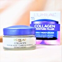 Kem Collagen Tái Tạo Da Lão Hóa Ngày Đêm L'ORÉAL Paris Collagen Moisture Filler Day/ Night Cream 48g