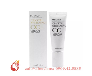 Kem trang điểm 3W CLINIC CRYSTAL WHITENING CC CREAM