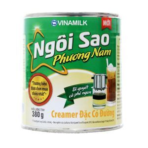 Kem đặc có đường Ngôi sao Phương Nam xanh lá hộp 380g