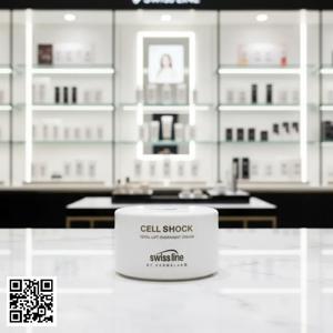 Kem đặc trị chống lão hóa da và nâng cơ toàn diện Cellshock Total Lift Over Night Cream Swissline