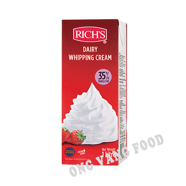 Kem  Dairy Whipping Cream Rich 1lit