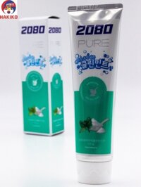 Kem Đánh Răng 2080 Aekyung Hàn Quốc Baking Soda Hương Bạc Hà 120G 베이킹소다 치약 민트