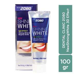 Kem đánh răng 2080 Shining White 3D Effect 100g