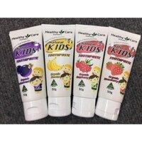 KEM ĐÁNH RĂNG AN TOÀN CHO BÉ -Healthy Care Natural Kids Toothpaste Organic 50g của Úc