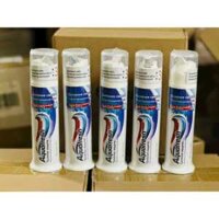 kem đánh răng aqua fresh dạng ông tiện lợi 100g của nga