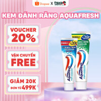 Kem Đánh Răng Aquafesh Bạc Hà Trà Xanh 140g - Kem Đánh Răng Nhật Bản Mang Lại Hơi Thở Thơm Mát