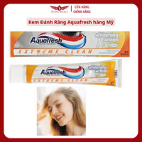 Kem Đánh Răng Aquafresh Extreme Clean Whitening Action 158.7g (Cam)