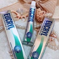 Kem Đánh Răng Bạc Hà Tẩy Trắng Eucryl Toothpaste 50ml