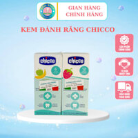 Kem đánh răng Chicco cho bé từ 6 tháng