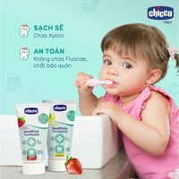 KEM ĐÁNH RĂNG CHICCO DÀNH CHO BÉ TỪ 6M+