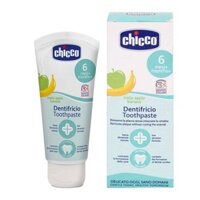 Kem đánh răng Chicco hương Táo Chuối 6M+